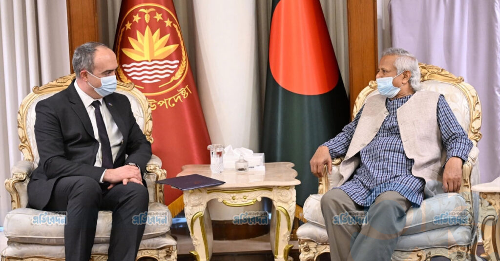 বাংলাদেশ-কসোভো সম্পর্ক আরও ঘনিষ্ঠঃ রাষ্ট্রদূত প্লানা ও প্রধান উপদেষ্টার সৌজন্য সাক্ষাৎ